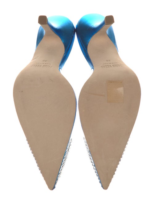 Paris Texas Leather Slides