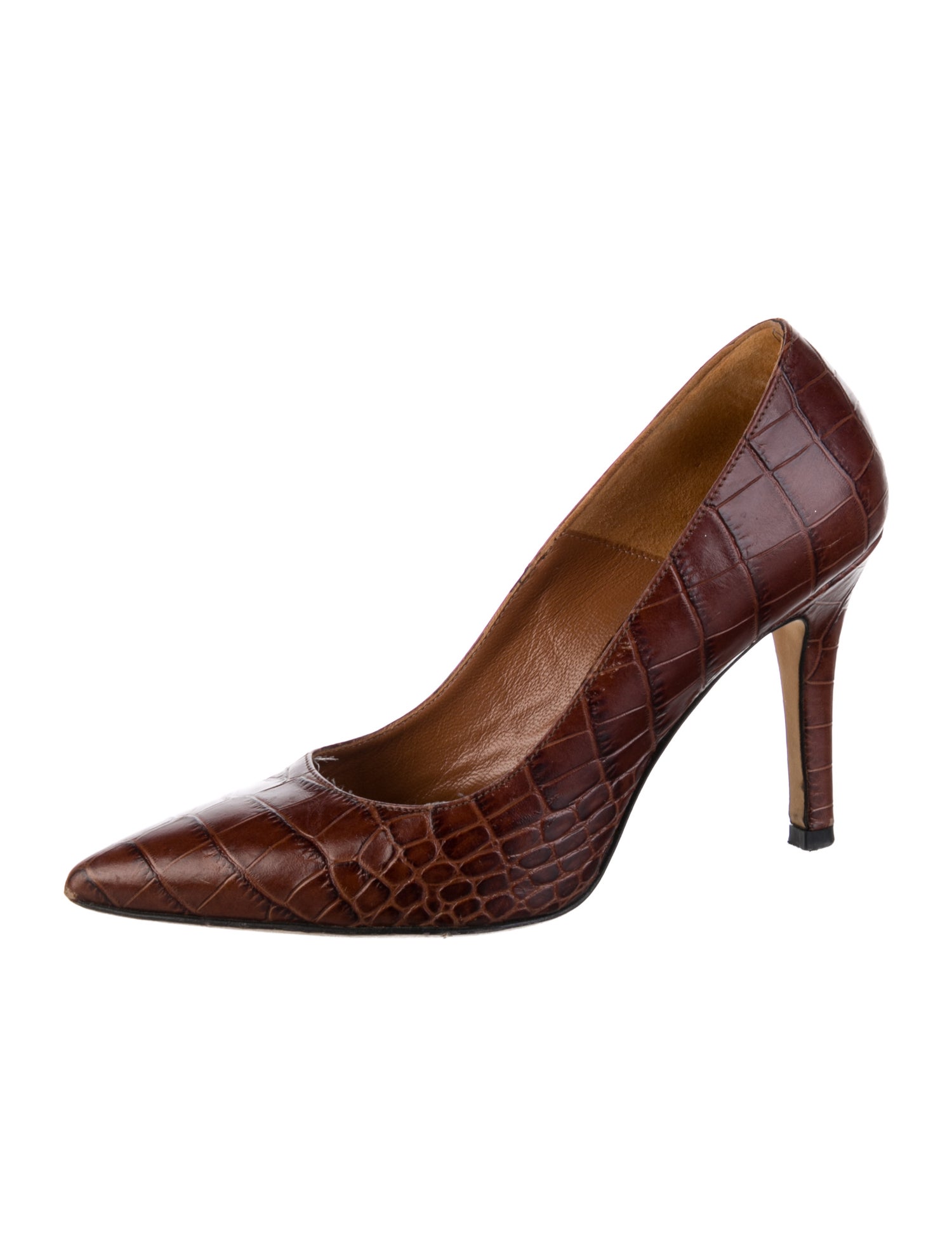 Paris Texas Leather Animal Print Pumps