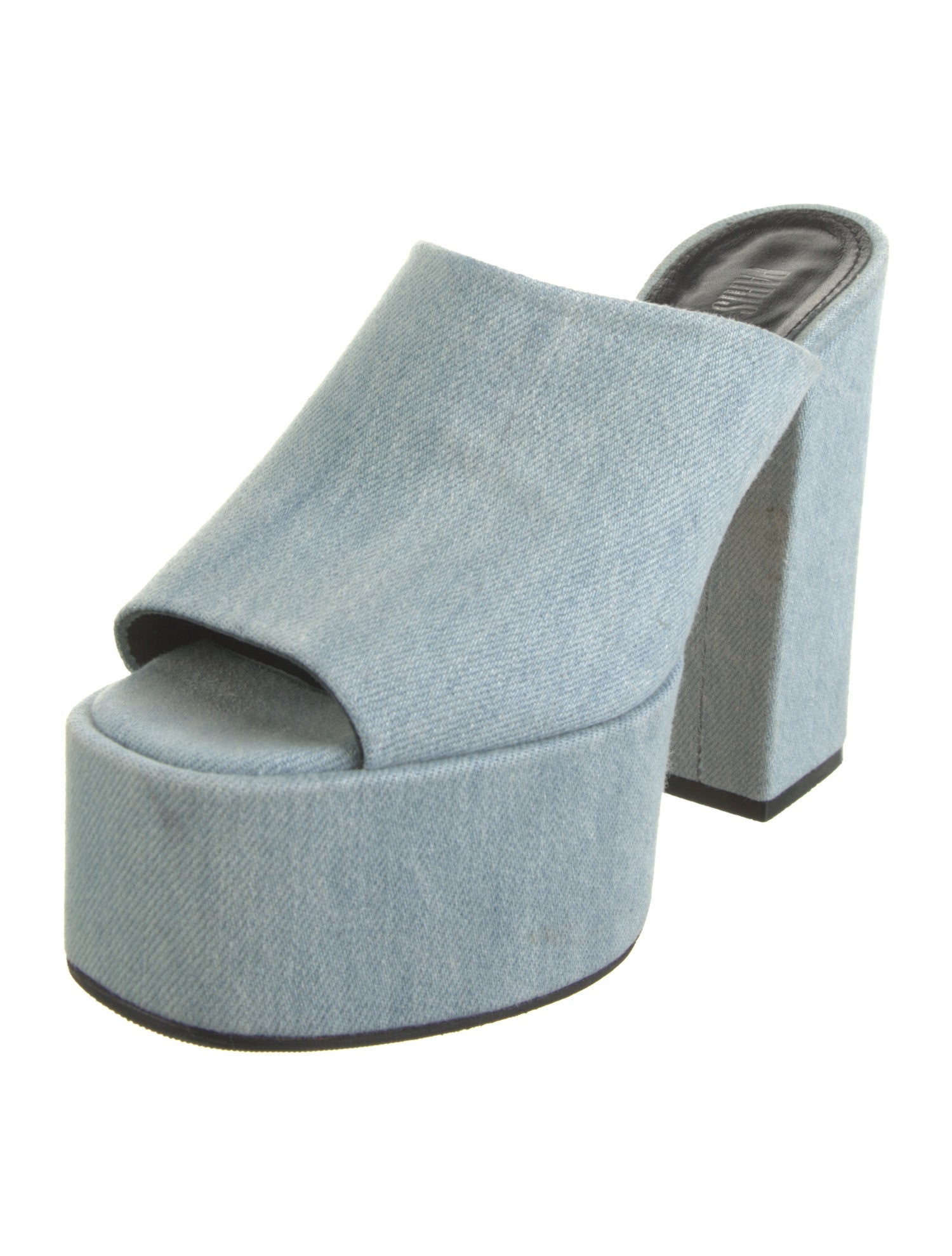 Paris Texas Denim Slides