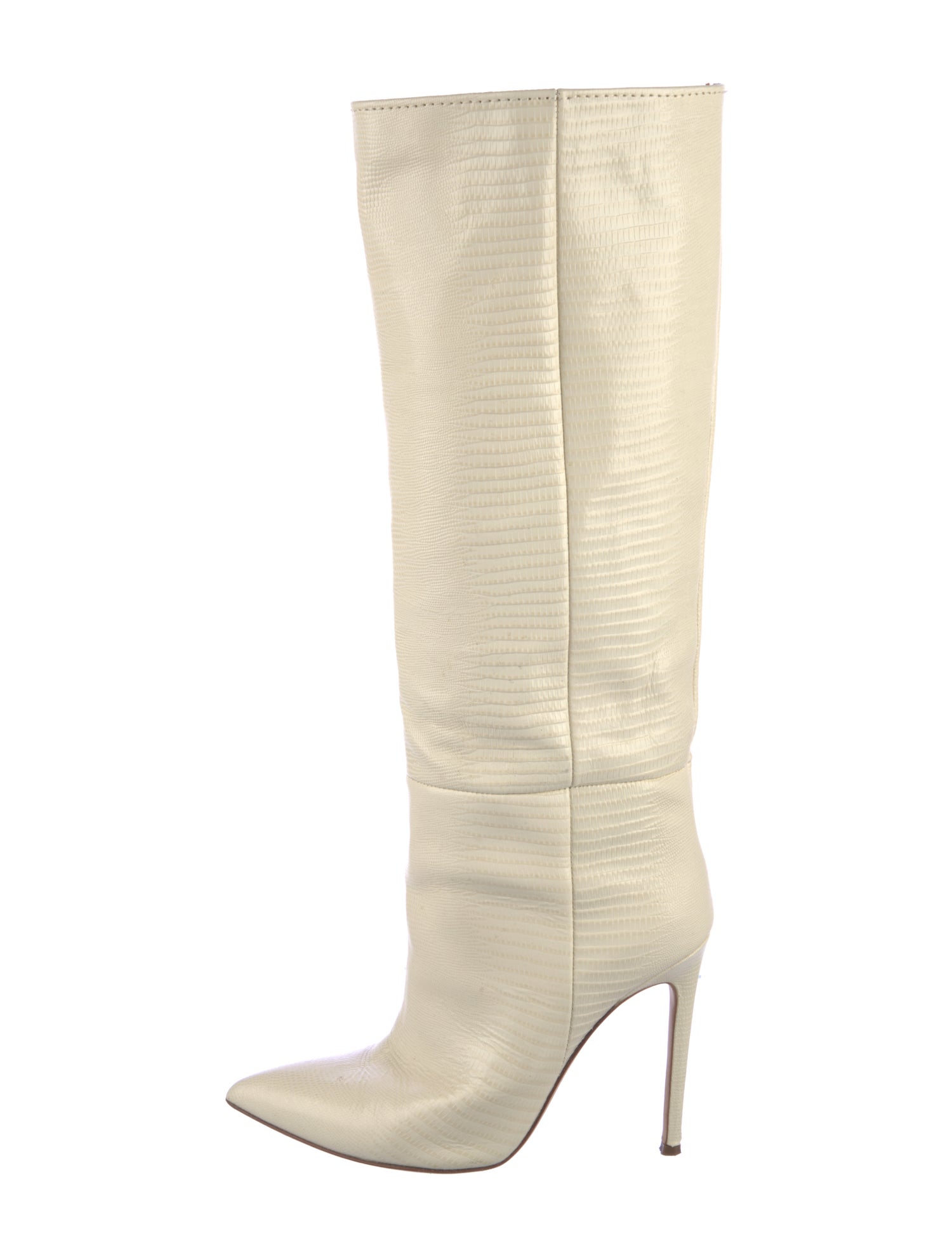 Paris Texas Embossed Leather Boots