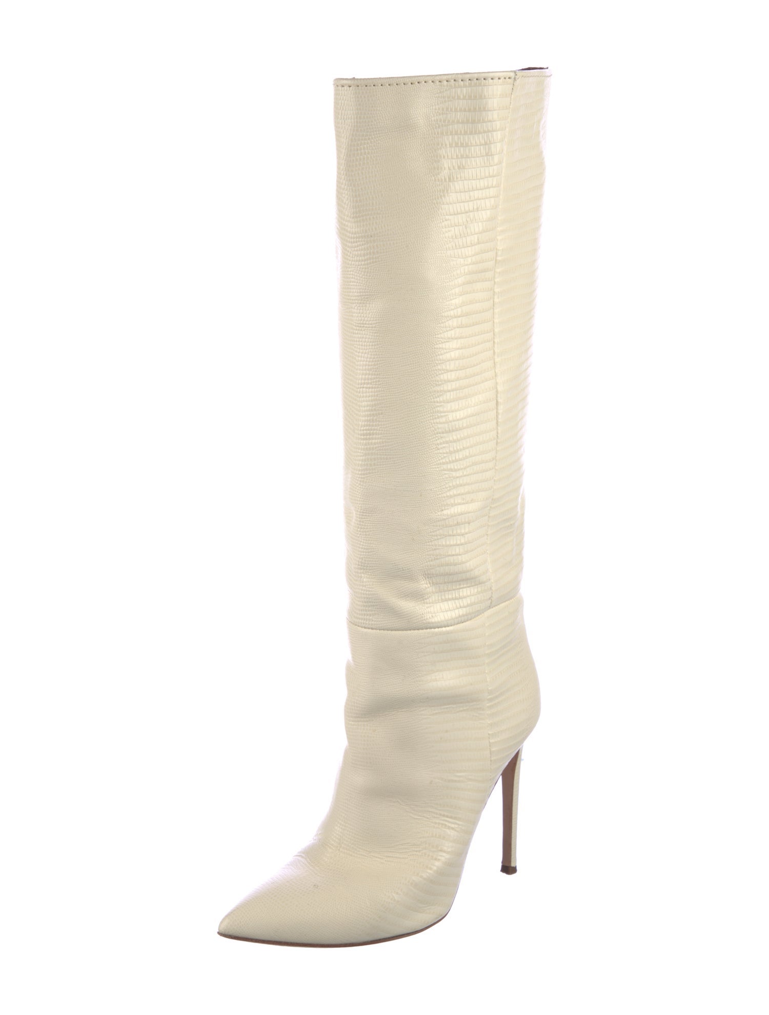 Paris Texas Embossed Leather Boots