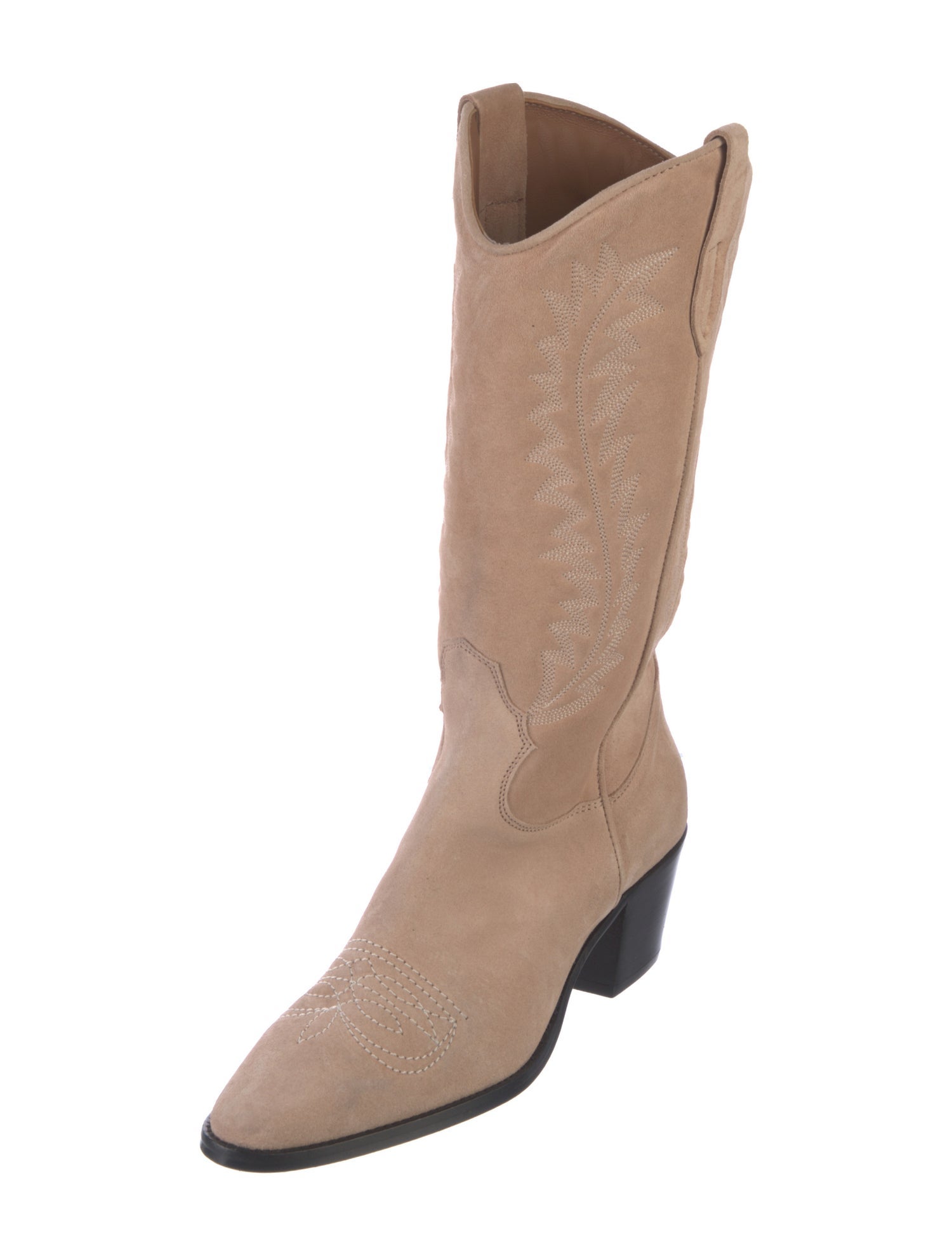 Paris Texas Suede Western Boots