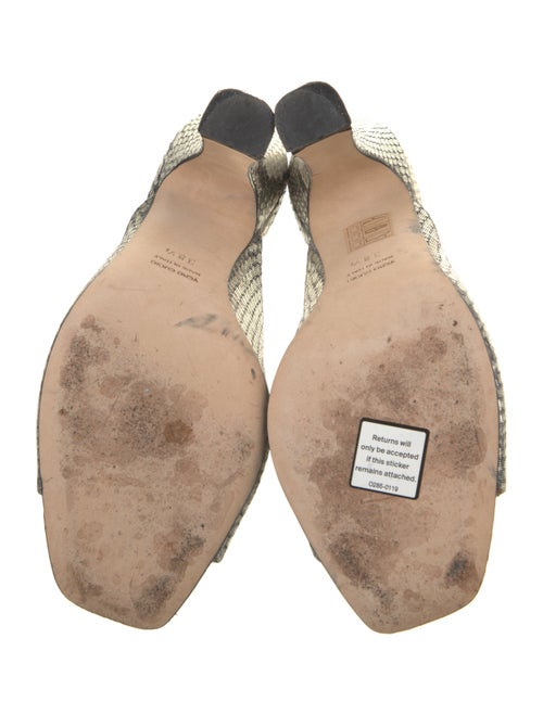 Paris Texas Animal Print Slides