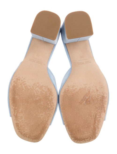 Paris Texas Suede Slides