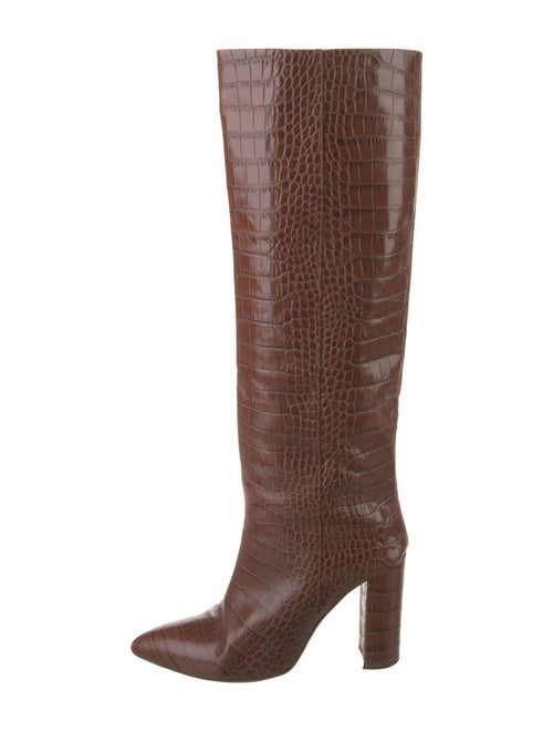 Paris Texas Embossed Leather Boots