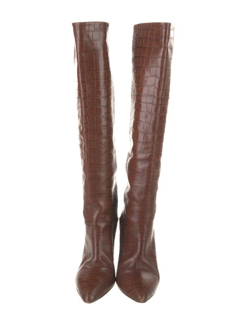 Paris Texas Embossed Leather Boots
