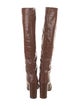 Paris Texas Embossed Leather Boots
