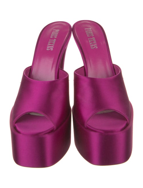 Paris Texas Satin Mules