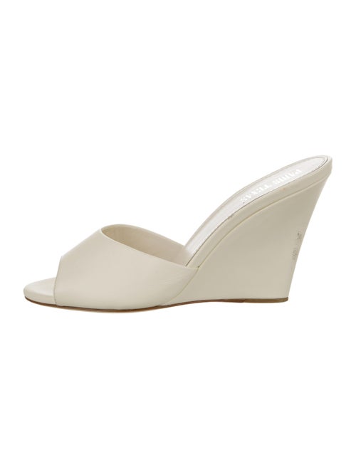 Paris Texas Leather Slides