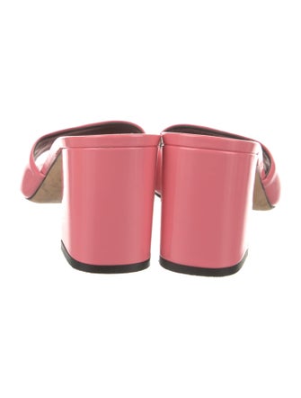 Paris Texas Patent Leather Slides