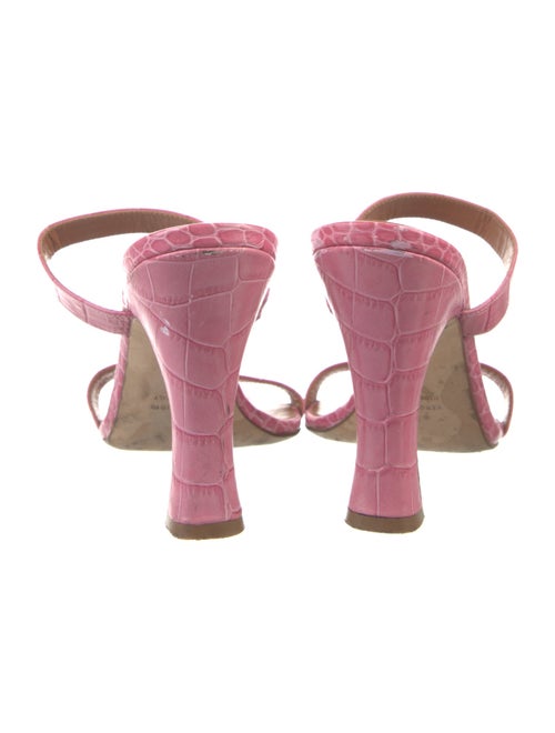 Paris Texas Leather Slides