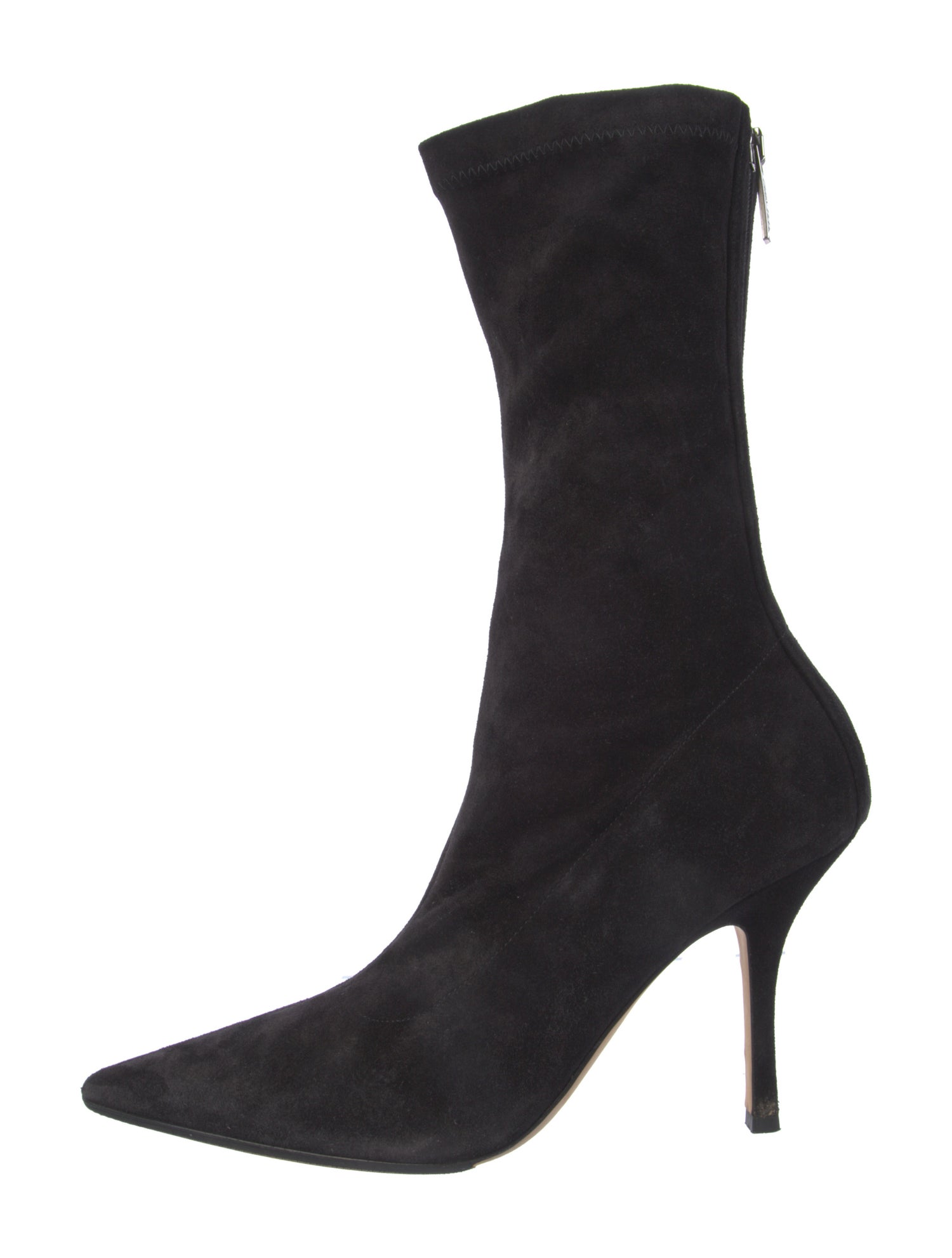 Paris Texas Suede Sock Boots