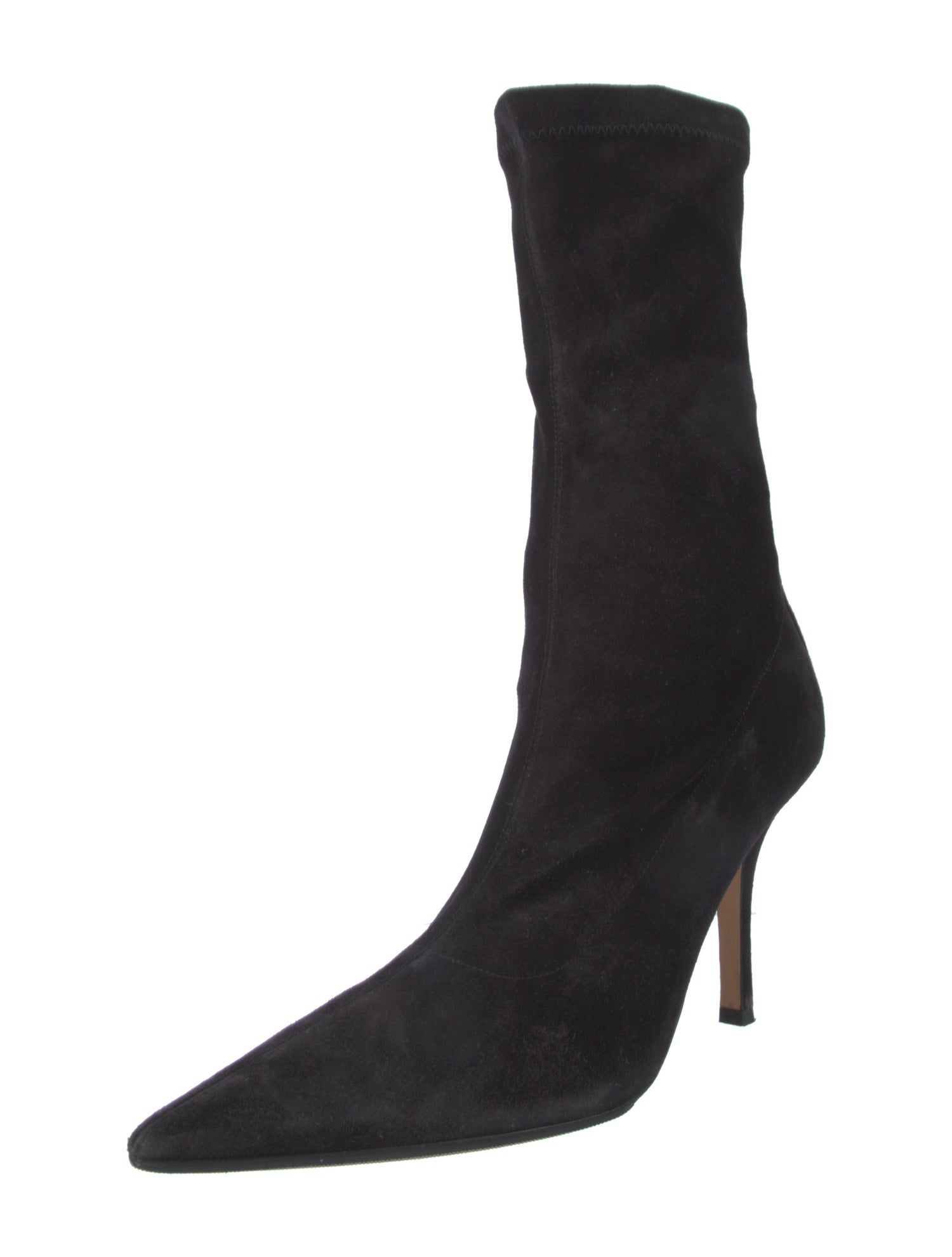 Paris Texas Suede Sock Boots