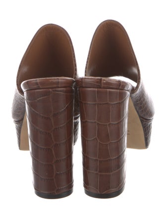 Paris Texas Leather Slides