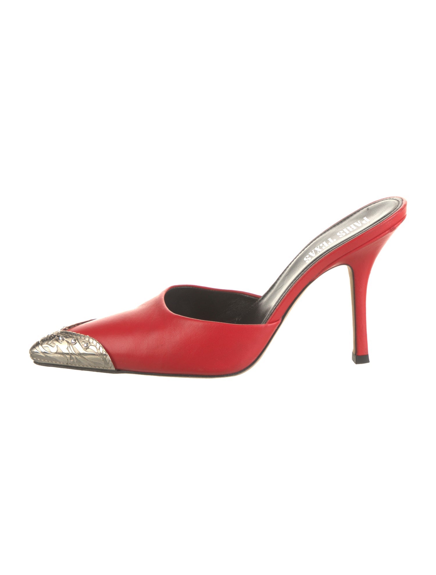 Paris Texas Leather Mules