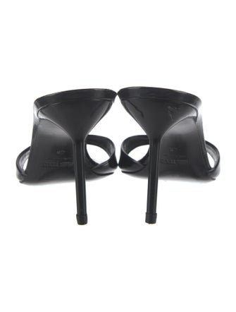 Paris Texas Patent Leather Slides