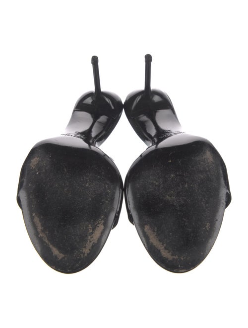 Paris Texas Patent Leather Slides