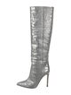 Paris Texas Embossed Leather Boots