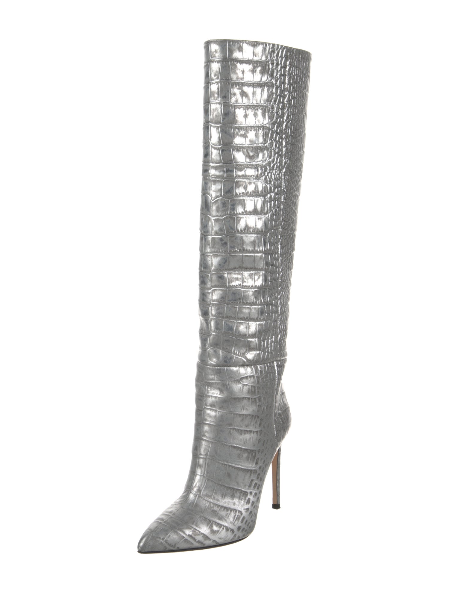 Paris Texas Embossed Leather Boots