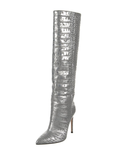 Paris Texas Embossed Leather Boots