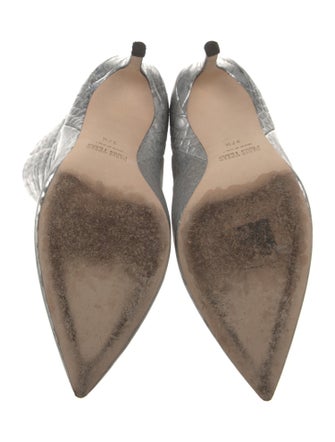 Paris Texas Embossed Leather Boots