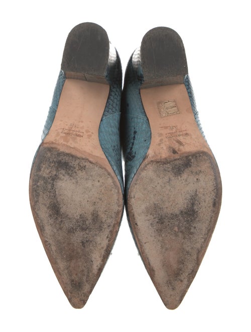 Paris Texas Embossed Leather Animal Print Boots