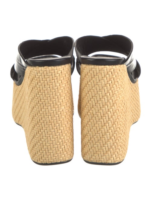 Paris Texas Leather Slides