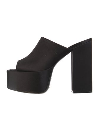 Paris Texas Satin Slides