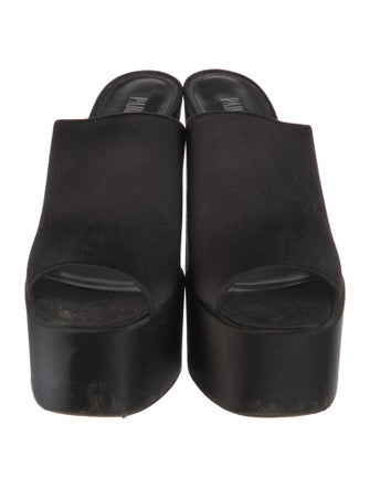 Paris Texas Satin Slides