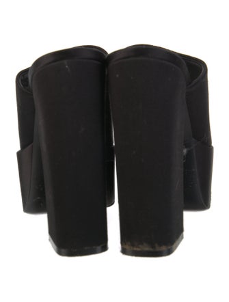 Paris Texas Satin Slides