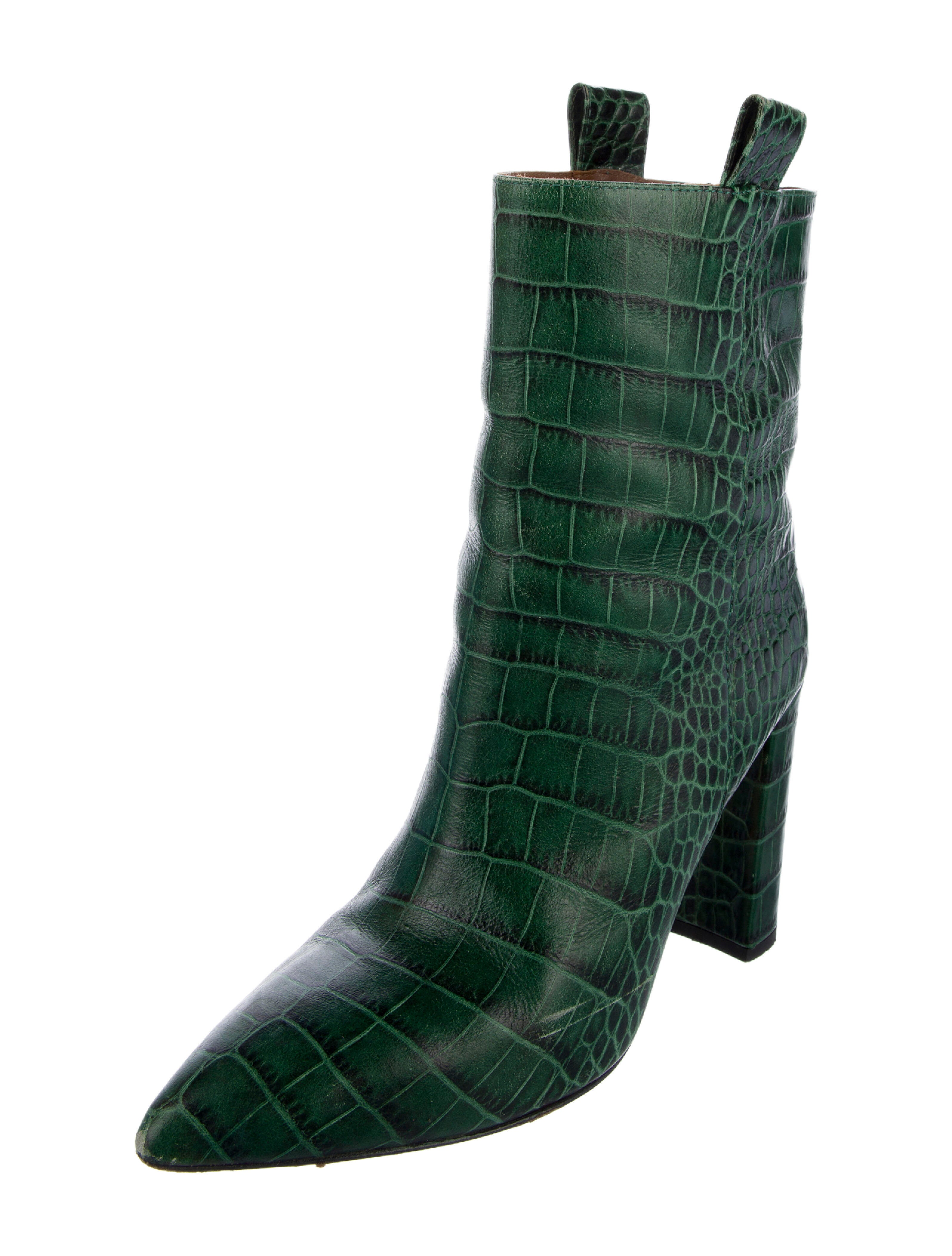 Paris Texas Embossed Leather Boots