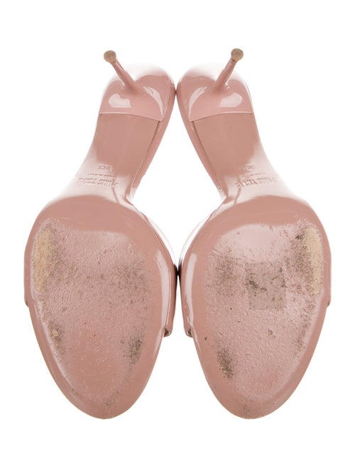 Paris Texas Patent Leather Slides