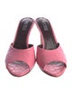 Paris Texas Embossed Leather Printed Slides