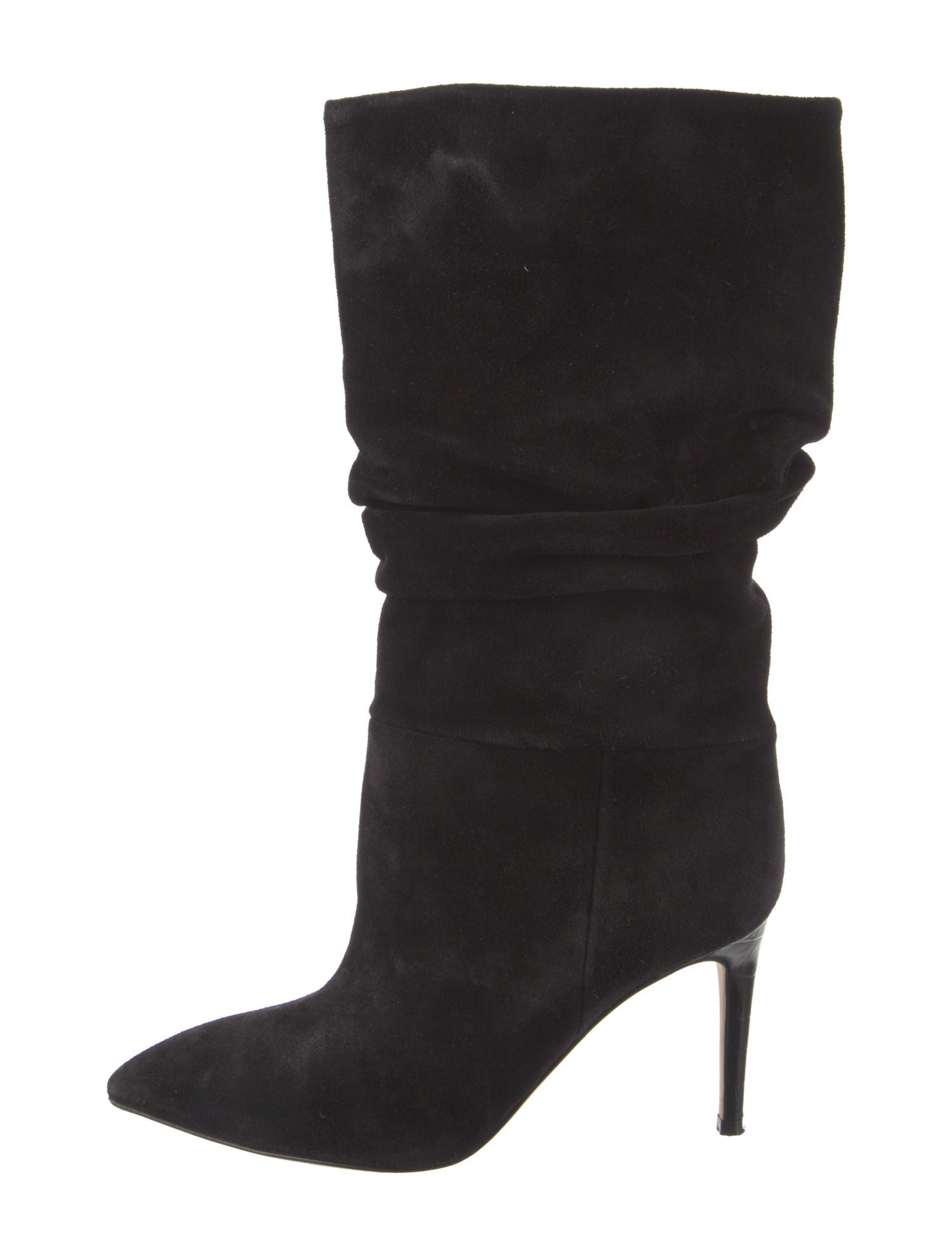 Paris Texas Suede Slouch Boots