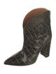 Paris Texas Leather Animal Print Western Boots