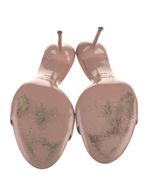 Paris Texas Patent Leather Slides