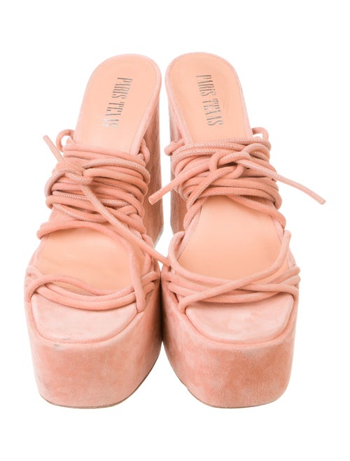 Paris Texas Suede Sandals