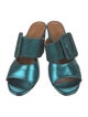 Paris Texas Leather Slides
