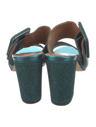 Paris Texas Leather Slides