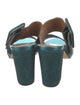 Paris Texas Leather Slides