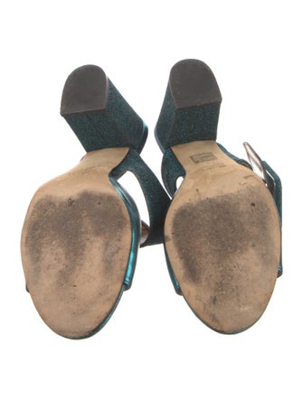 Paris Texas Leather Slides
