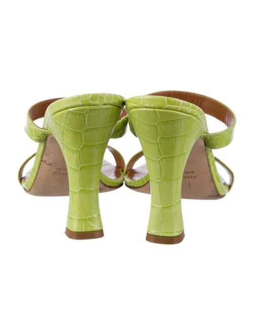 Paris Texas Leather Slides