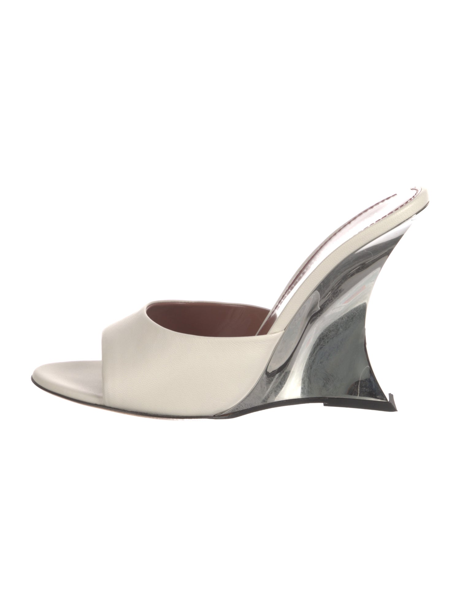 Paris Texas Leather Slides