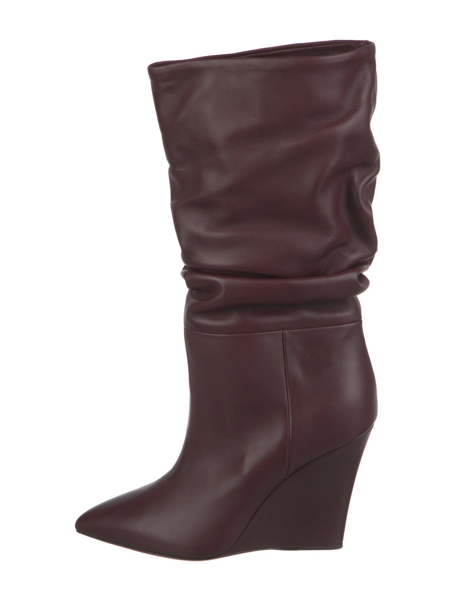 Paris Texas Leather Slouch Boots