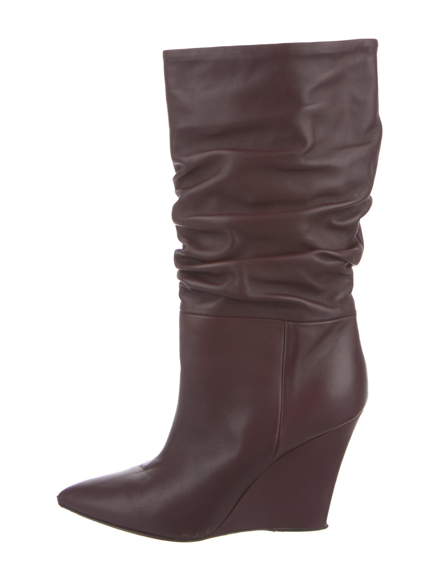 Paris Texas Leather Slouch Boots