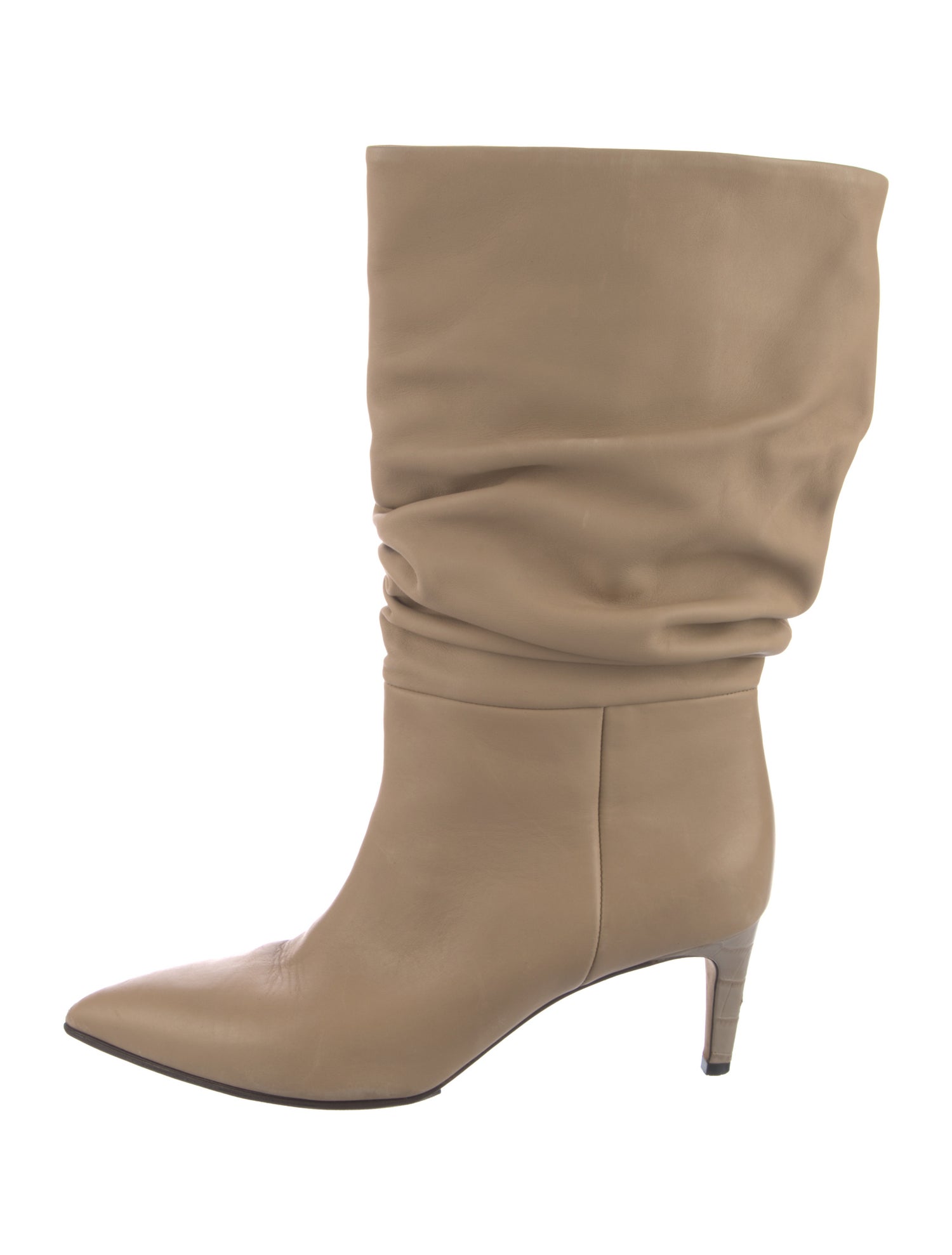 Paris Texas Leather Slouch Boots