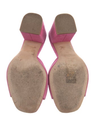 Paris Texas Suede Slides