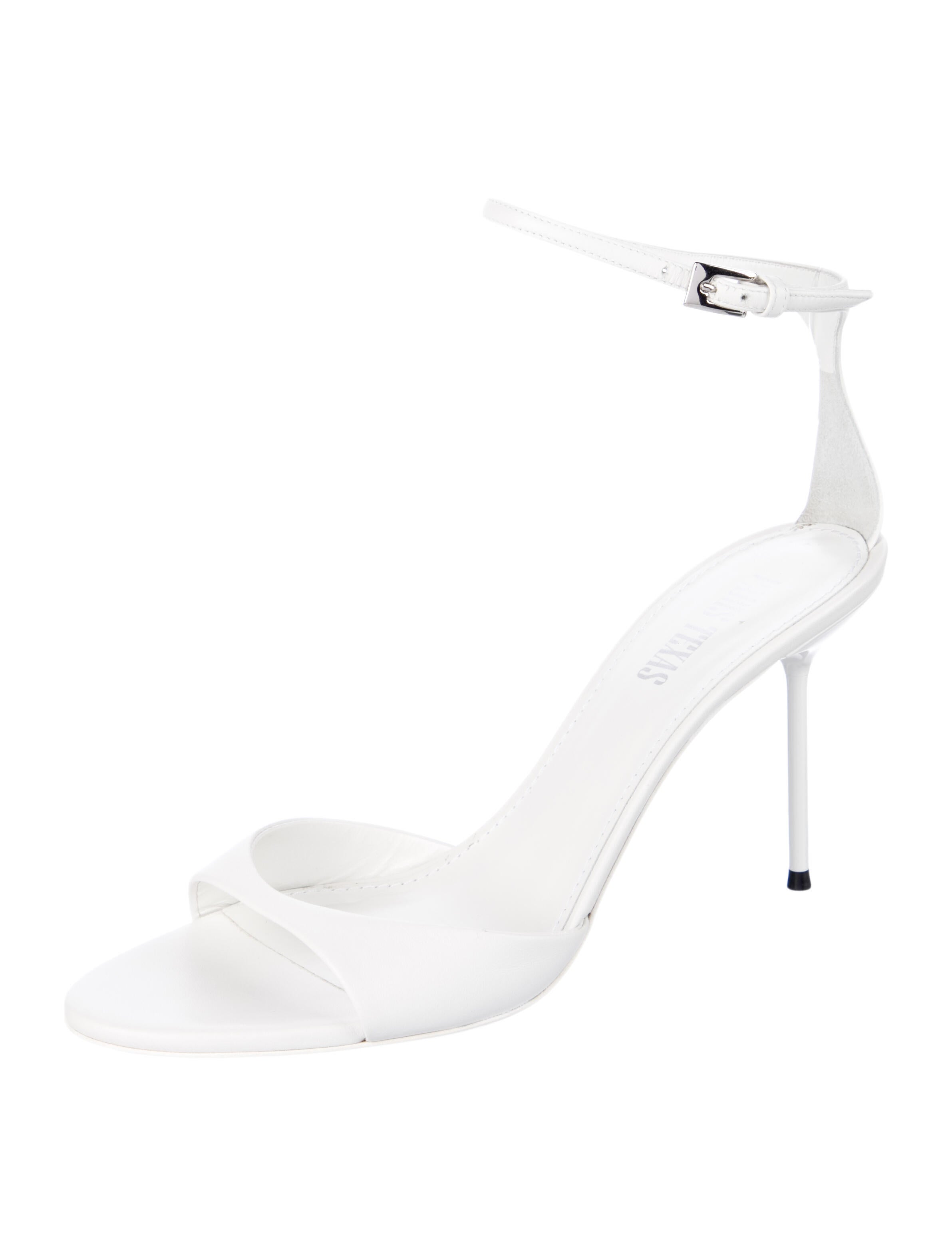 Paris Texas Leather Sandals