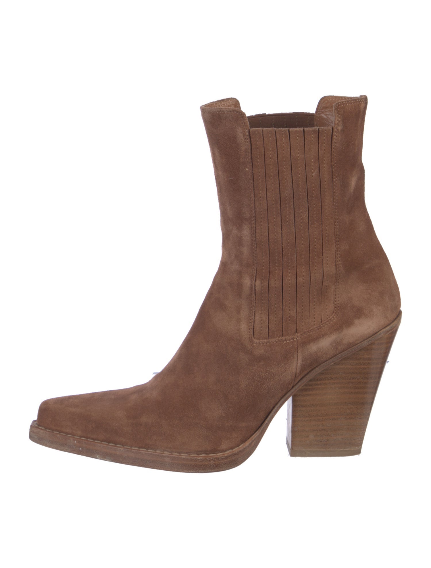 Paris Texas Suede Western Boots