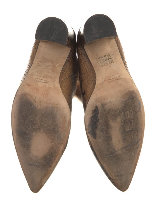 Paris Texas Leather Animal Print Boots